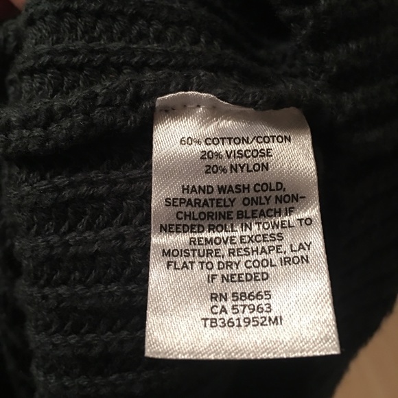 New Treasure&Bond Knit One Shoulder Sweater Green - Picture 5 of 5